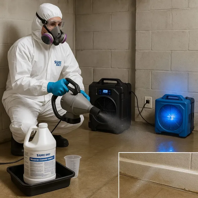 Sanitization and Odor Removal process in Monterey, TN