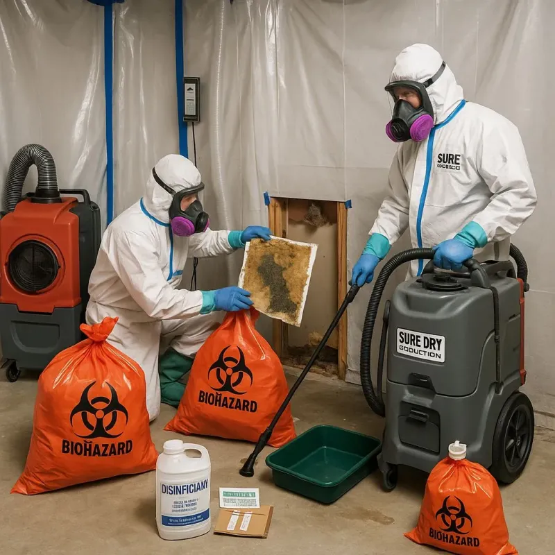 Contaminated Water Handling Protocols process in Monterey, TN