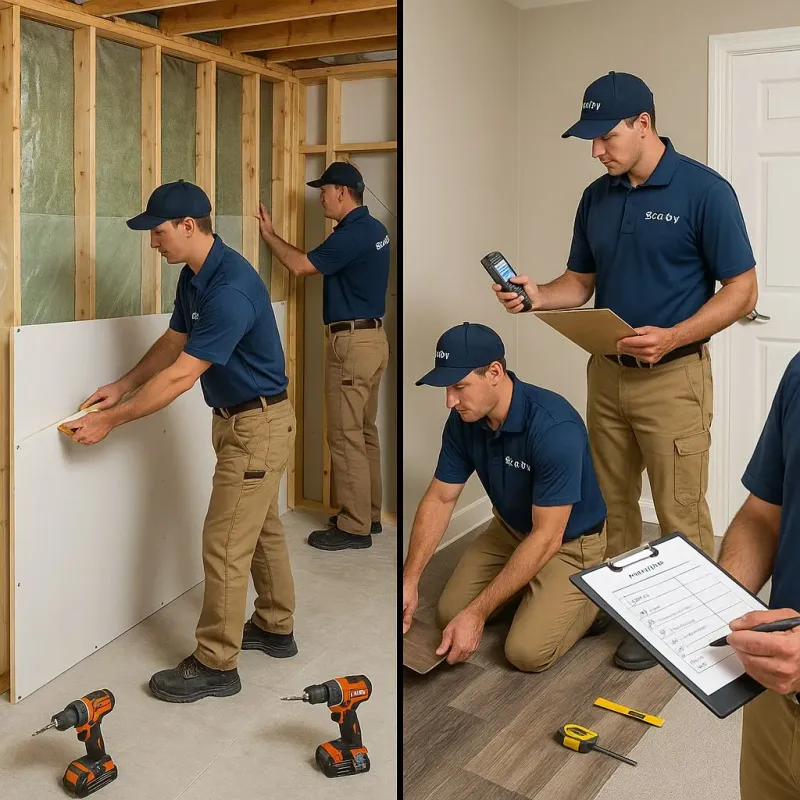 Repairs and Reconstruction process in Monterey, TN